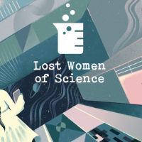 green and pink graphic and "lost women of science"